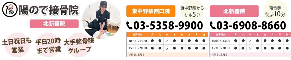 陽ので接骨院　北新宿院